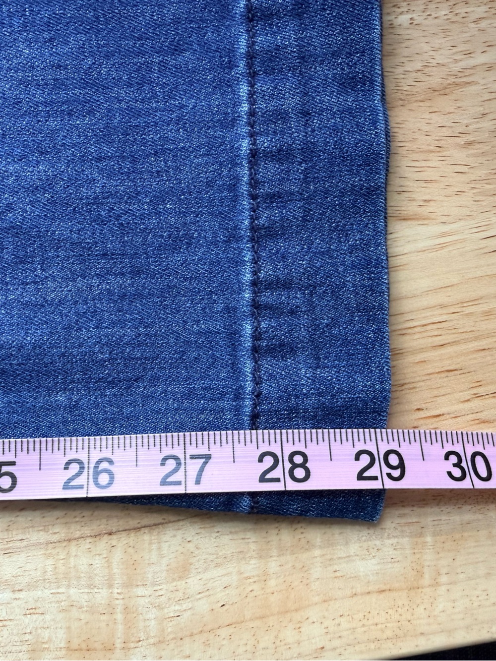 Pilcro Wide-Leg High-Rise Jeans in Dark Blue Denim - Picture 10 of 10